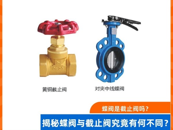 蝶閥是截止閥嗎？揭秘蝶閥與截止閥究竟有何不同？