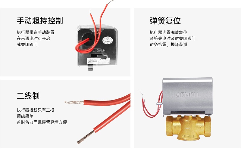 空調(diào)電動(dòng)二通閥為什么裝在回水管-艾德默閥門(mén)