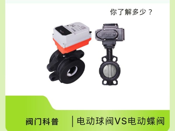 電動球閥VS電動蝶閥：閥門界的“雙子星”，你了解多少？