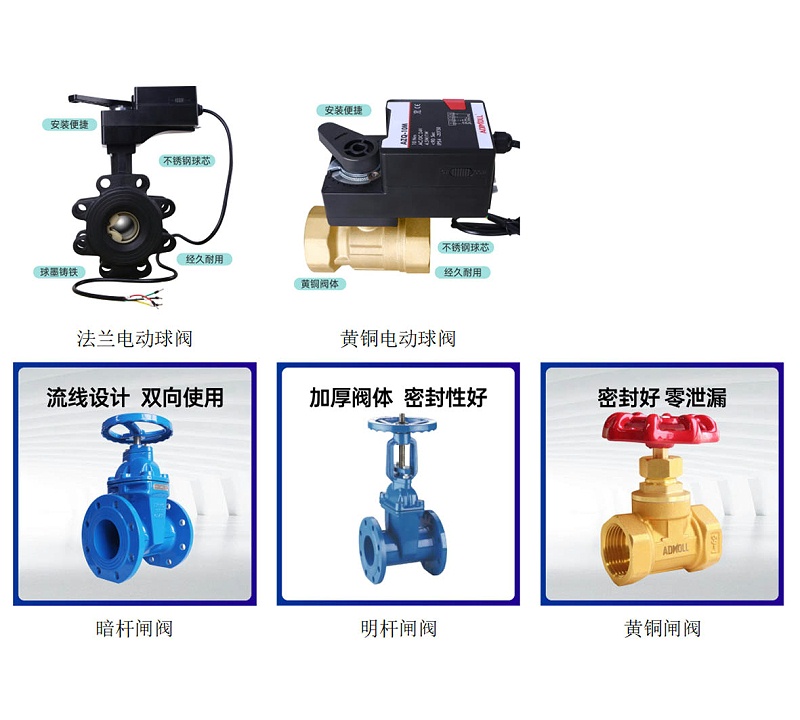 電動球閥和閘閥哪個適合用于水系統(tǒng)？