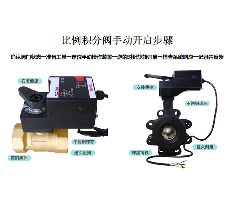 艾德默比例積分閥手動開啟步驟
