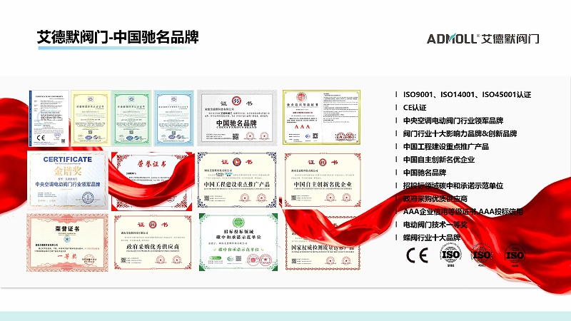 艾德默閥門公司以品牌、信用贏得國內(nèi)外好評-艾德默閥門