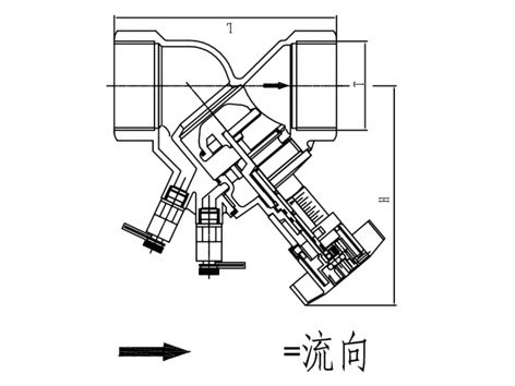 數(shù)字平衡閥的兩個(gè)孔接什么-艾德默閥門(mén)