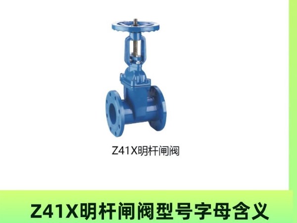 解密Z41X明桿閘閥型號(hào)字母含義
