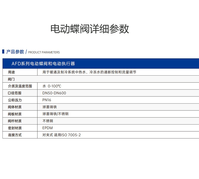 艾德默軟密封電動蝶閥詳細(xì)參數(shù)