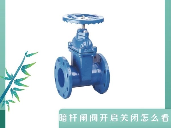 艾德默閥門(mén)解析：如何輕松識(shí)別手動(dòng)閥門(mén)暗桿閘閥的開(kāi)啟與關(guān)閉